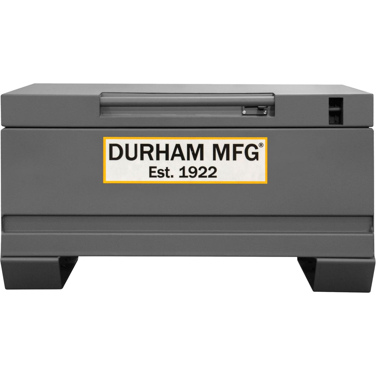 Jobsite Storage Box, 32" x 19" x 17-13/16", Steel, Grey