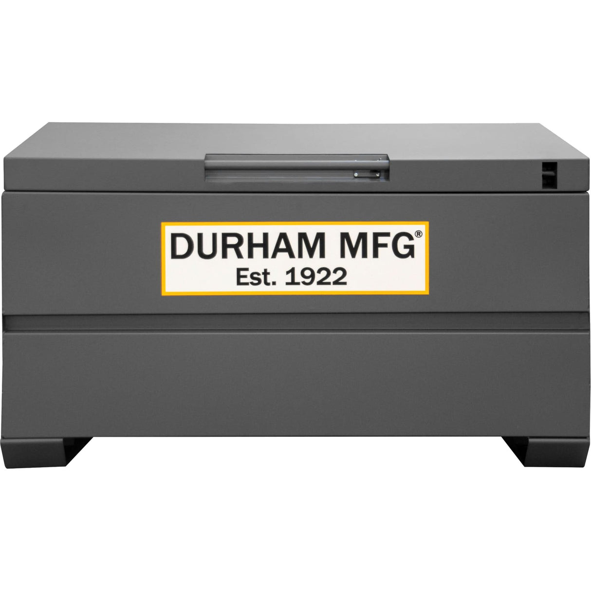 Jobsite Storage Box, 48" x 24" x 27-13/16", Steel, Grey