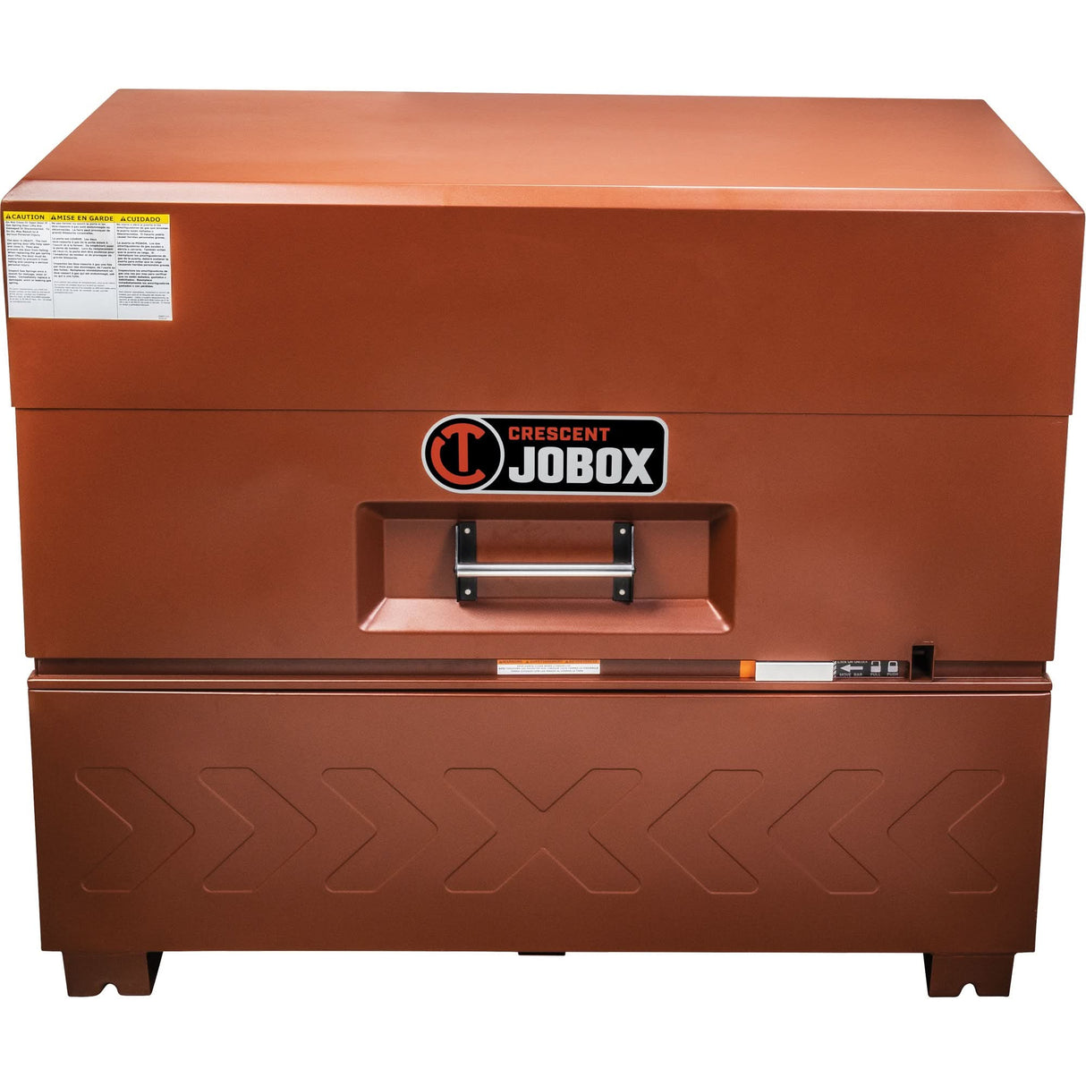 Site-Vault™ Drop Front Piano Box, 60" W x 31" D x 51" H, Orange