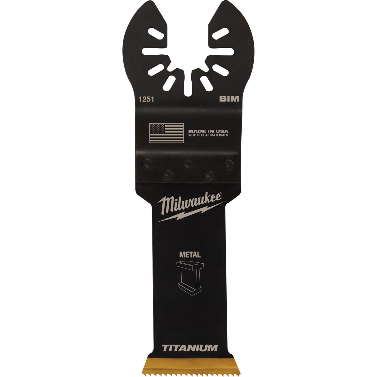 1-1/8" Open-Lok™ Titanium Enhanced Metal Blades