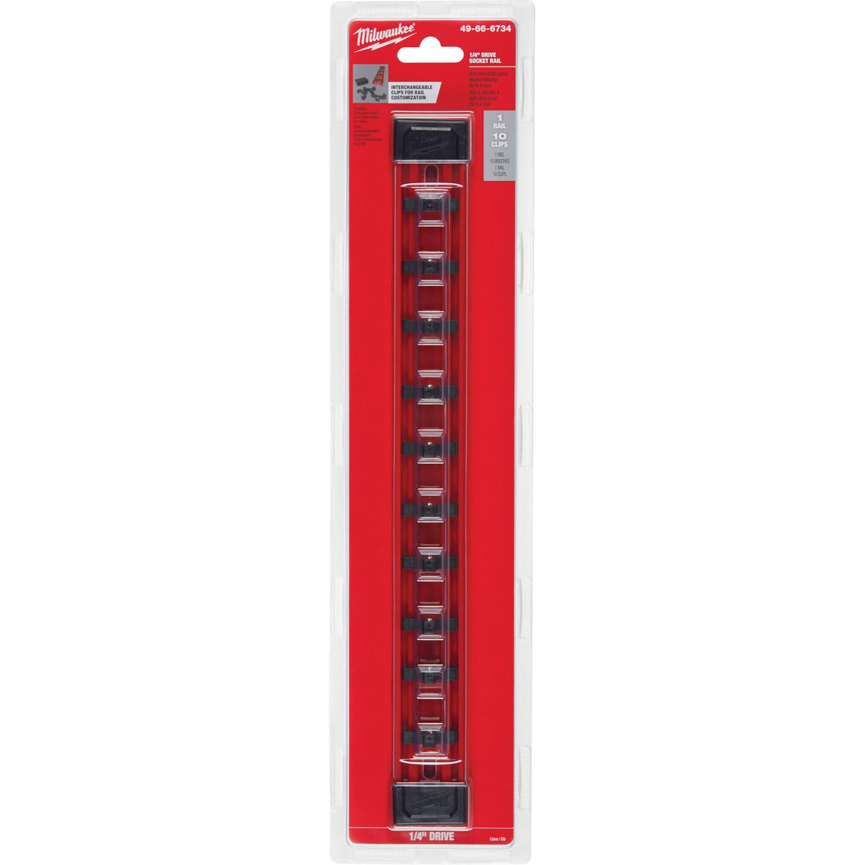 1/4" Drive Socket Rail