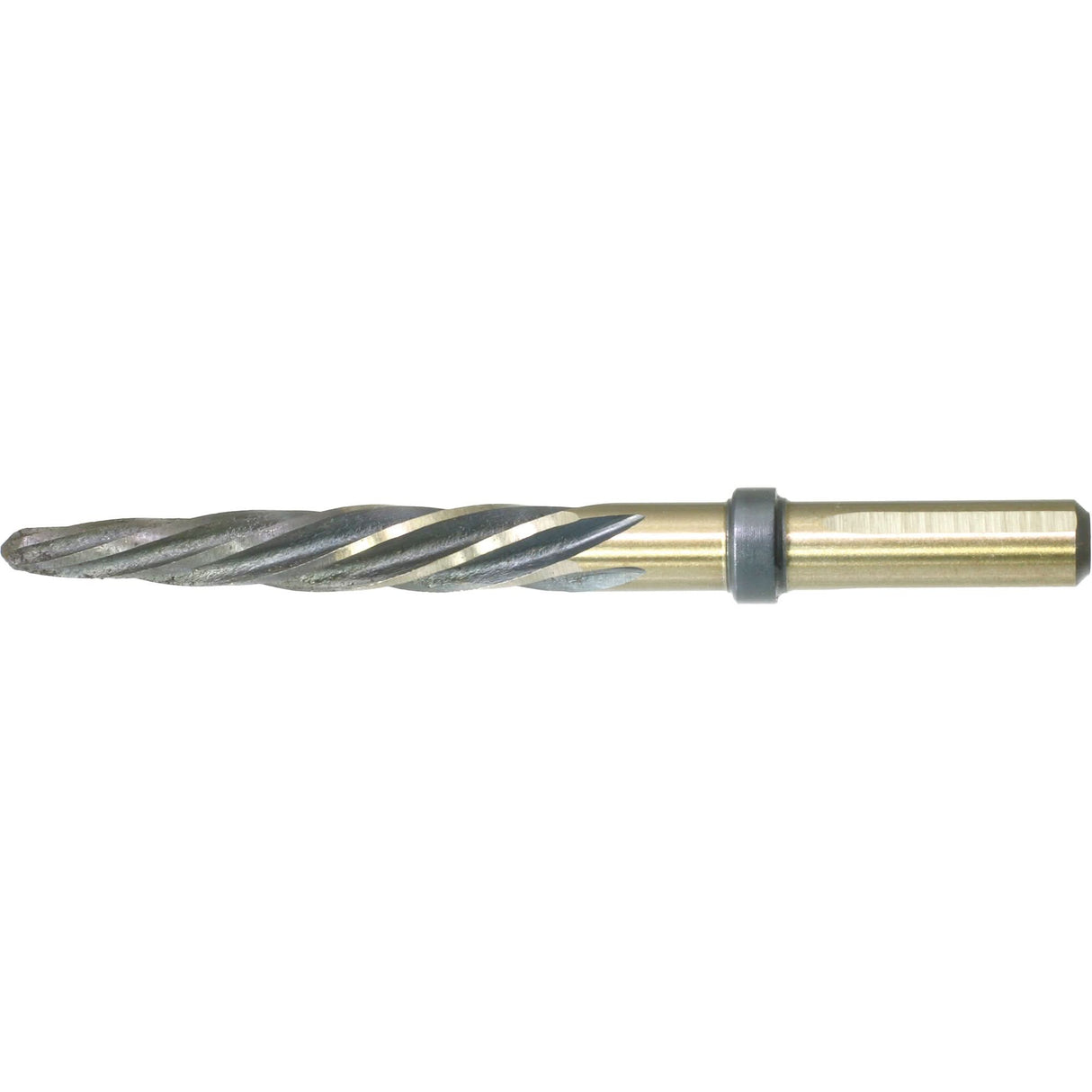 Drillco® Nitro Construction Reamer, 3/8", Spiral Flute, High Speed Steel, Straight Shank