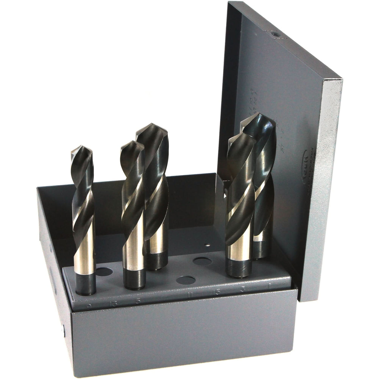 Drillco® S & D Drill Bit Set, 5 Pieces, High Speed Steel