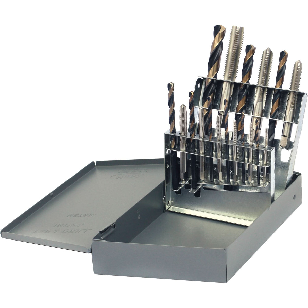 Drillco® Tap & Drill Set, 18 Pieces
