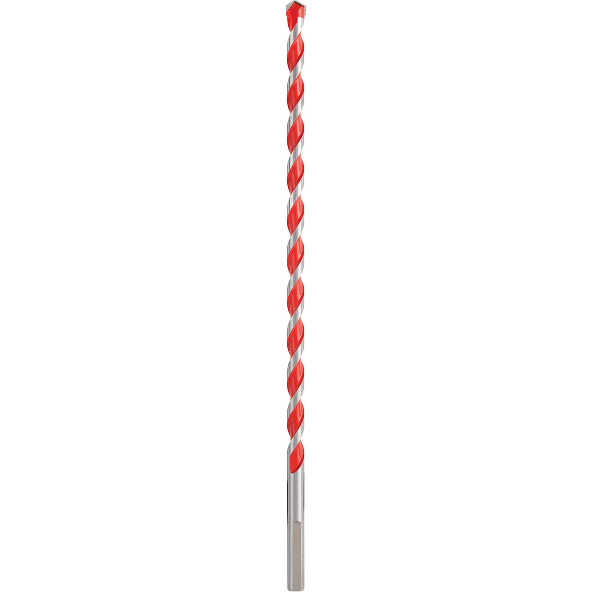 Hammer Drill Bit, 3/8", 3-Flat Shank, Carbide