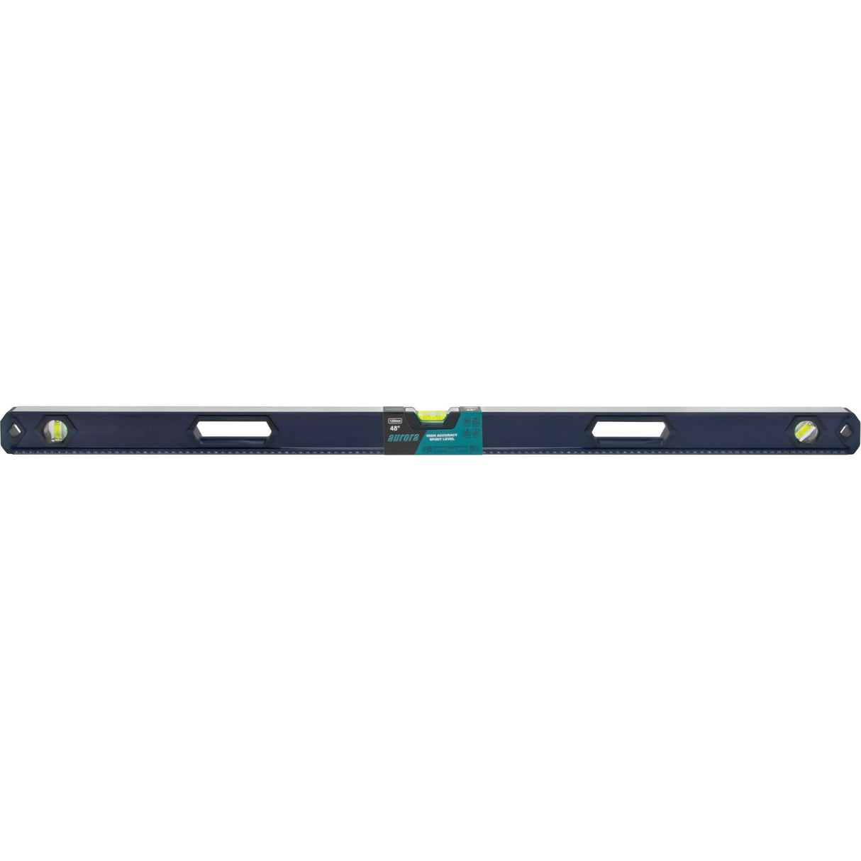 High-Accuracy Level, Box, 4' L, Aluminum, 3, Non-Magnetic