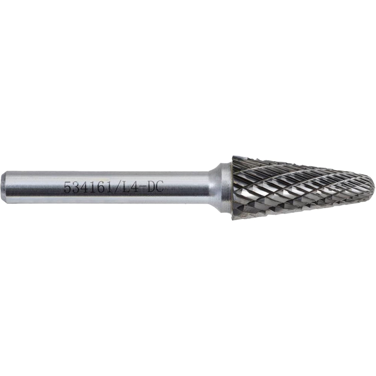 L4-DC JET-KUT Taper Shape Bur 9 (Radius End), 1/2" Dia.
