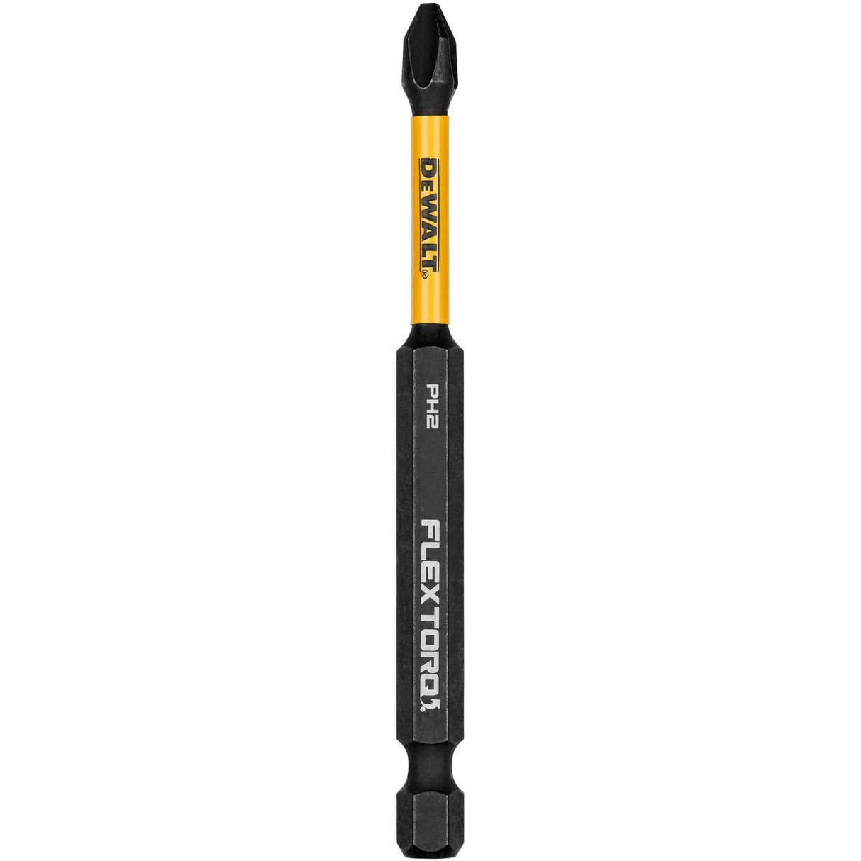 FLEXTORQ® Impact Driver Bit, Phillips, #2 Tip, 1/4" Drive Size, 3-1/2" Length