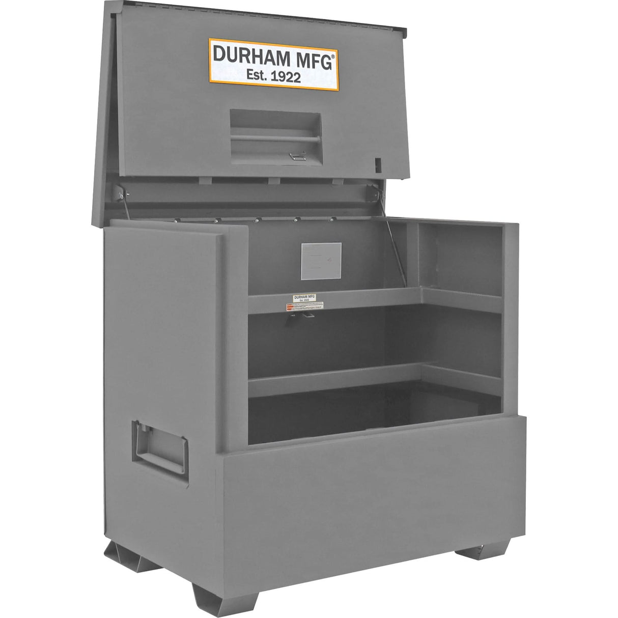38.3 cu. ft. Jobsite Piano Box, 48-1/2" W x 33-7/8" D x 49-7/16" H, Grey
