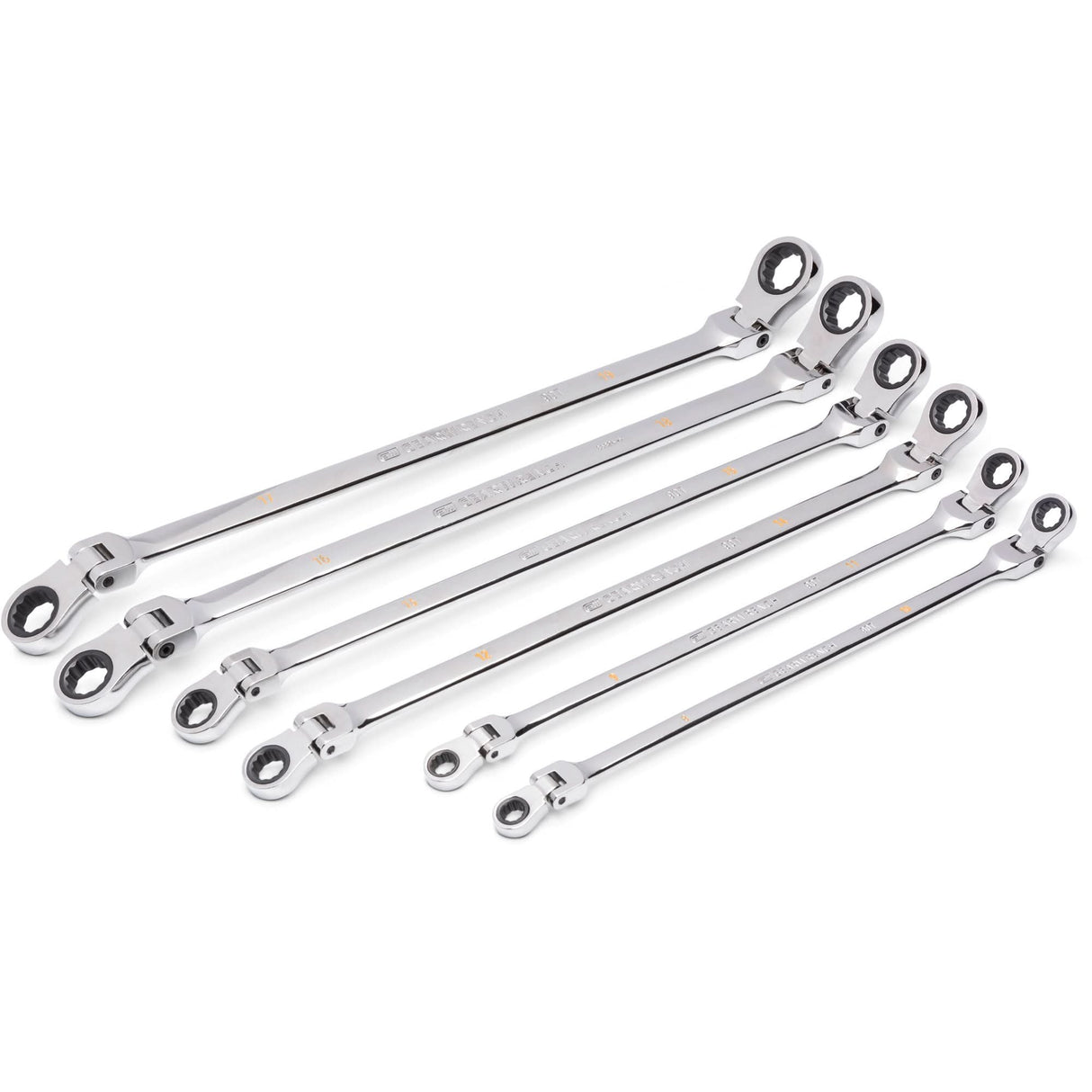90-Tooth 12 Point Metric GearBox™ Double Ratcheting Wrench Set