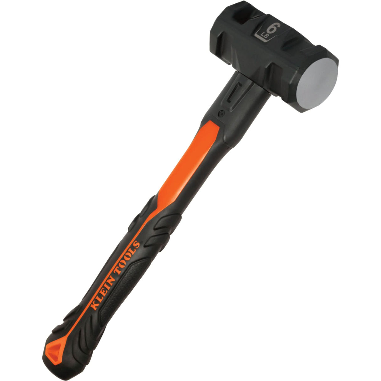 Sledge Hammer, 6 lbs., 16-7/10", Fibreglass Handle