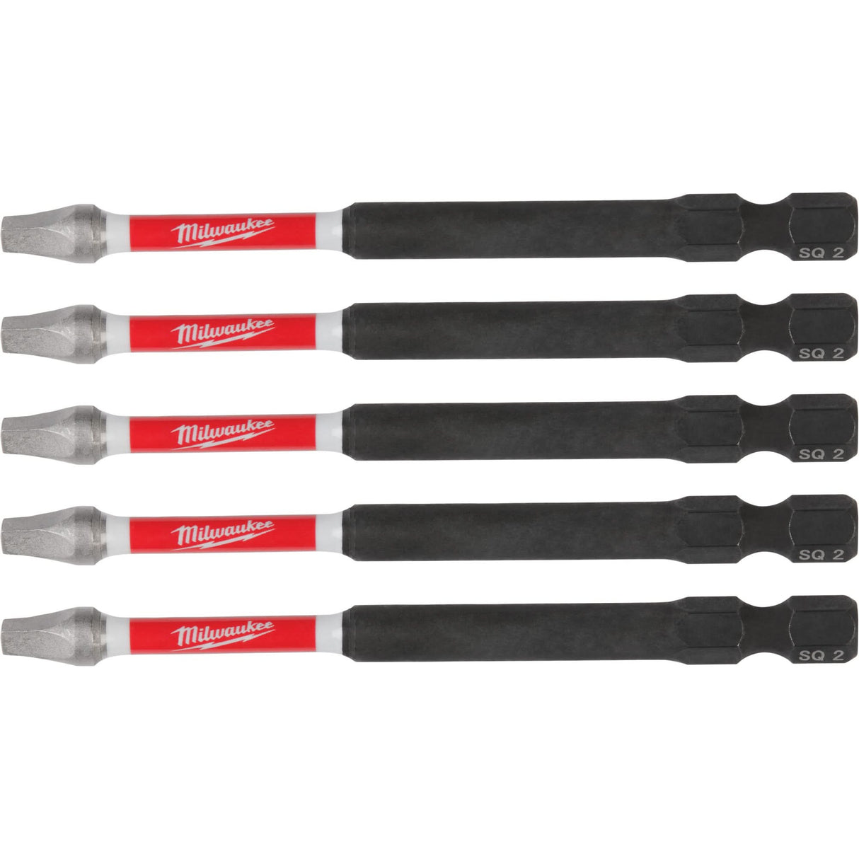 SHOCKWAVE™ Impact Recess Power Bits, Square, 2 Tip, 3-1/2" Length