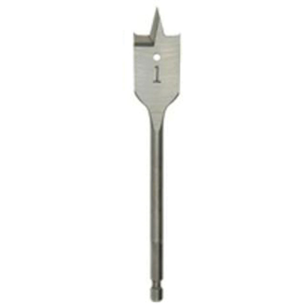 Flat Boring Bit, 13/16" Diameter, 1/4" Hex Shank, 6" Length