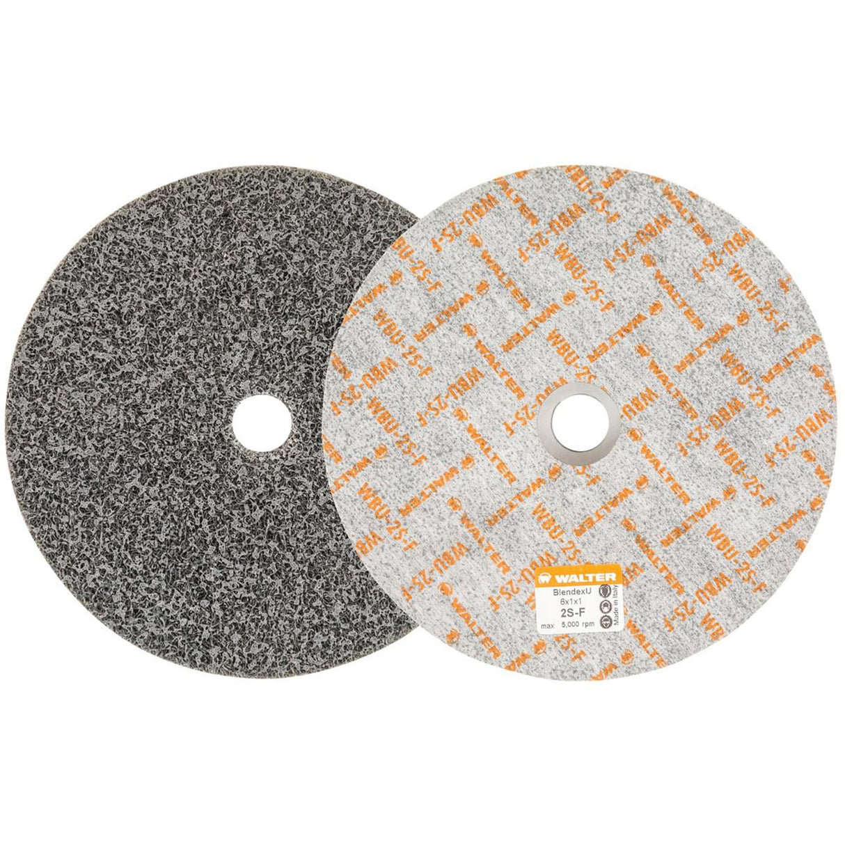 Blendex U™ Finishing Wheel, 6" Dia., 2SF Grit, Silicon Carbide