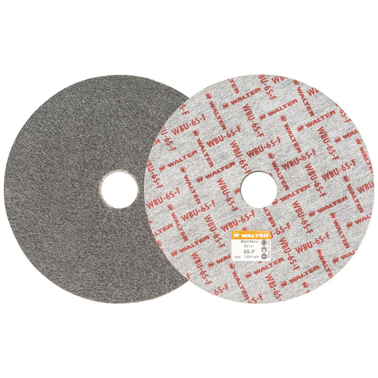 Blendex U™ Finishing Wheel, 6" Dia., 6SF Grit, Silicon Carbide
