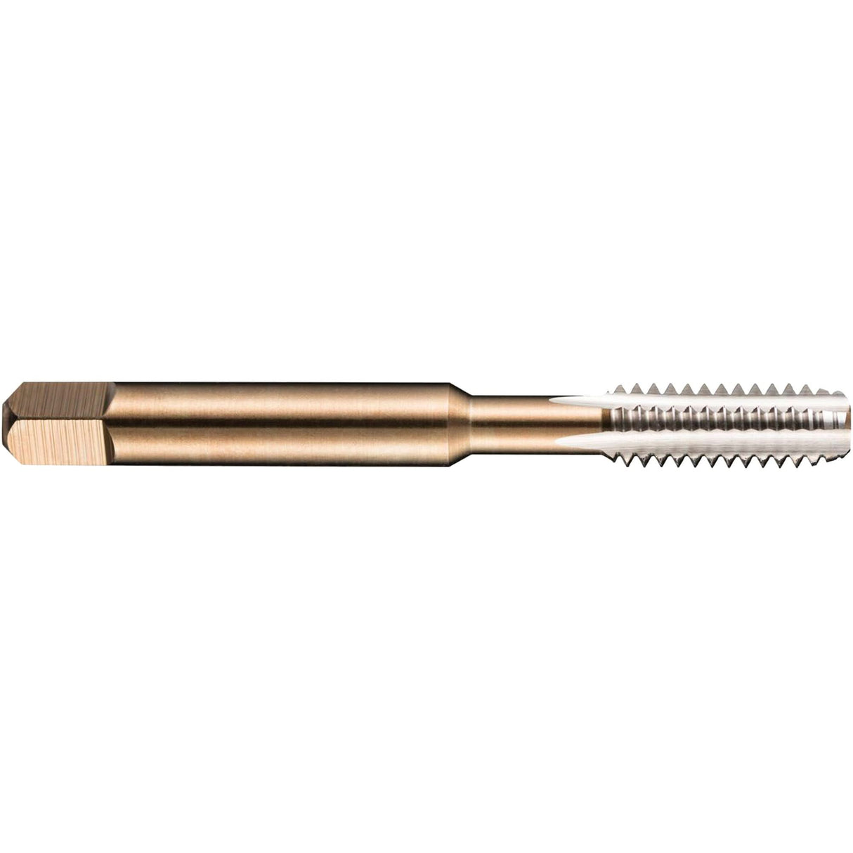 Machine Pipe Tap, 10-1.5, 3 Flutes, 80 mm L, Taper, High Speed Steel