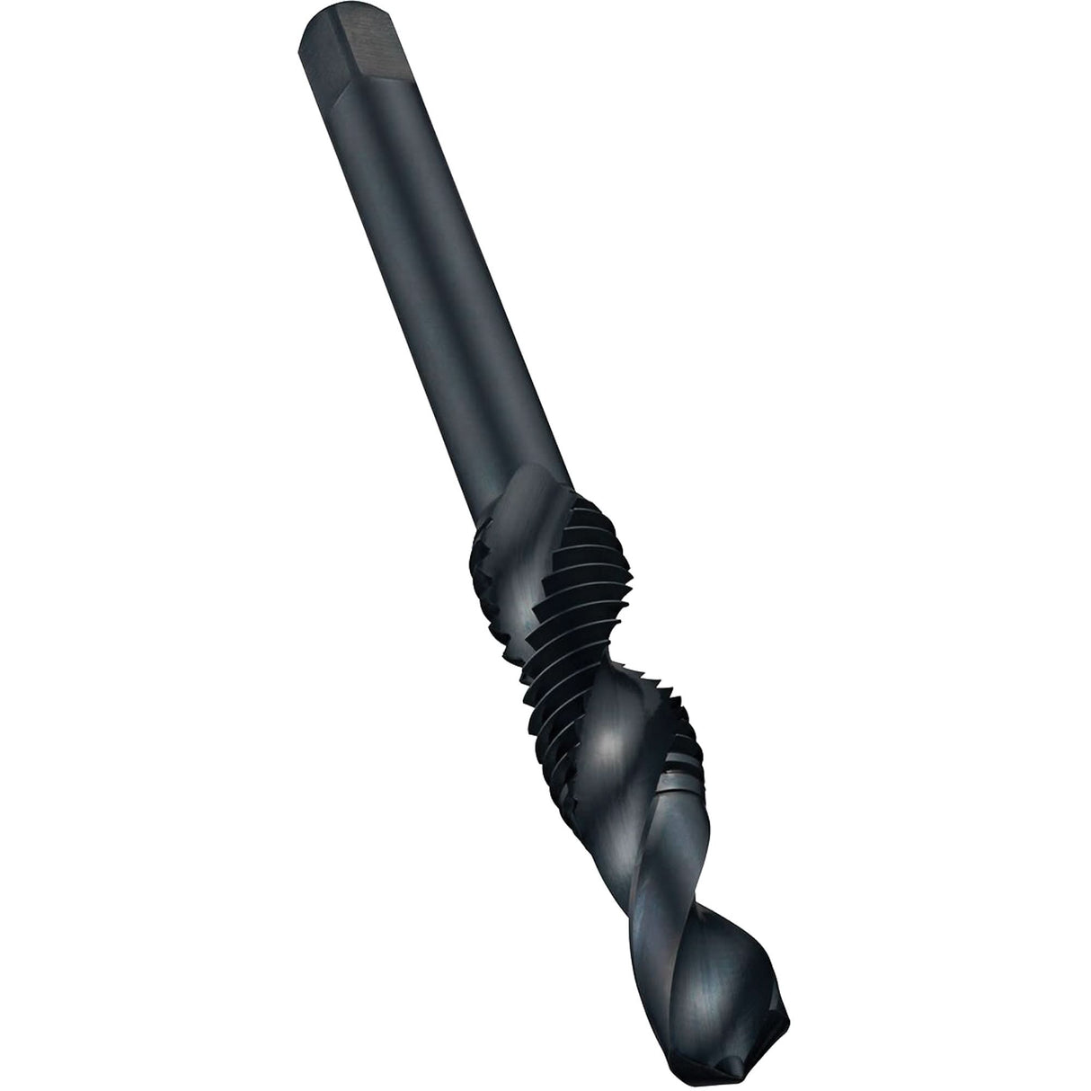 Combination Drill and Tap, High Speed Steel, 30° Point
