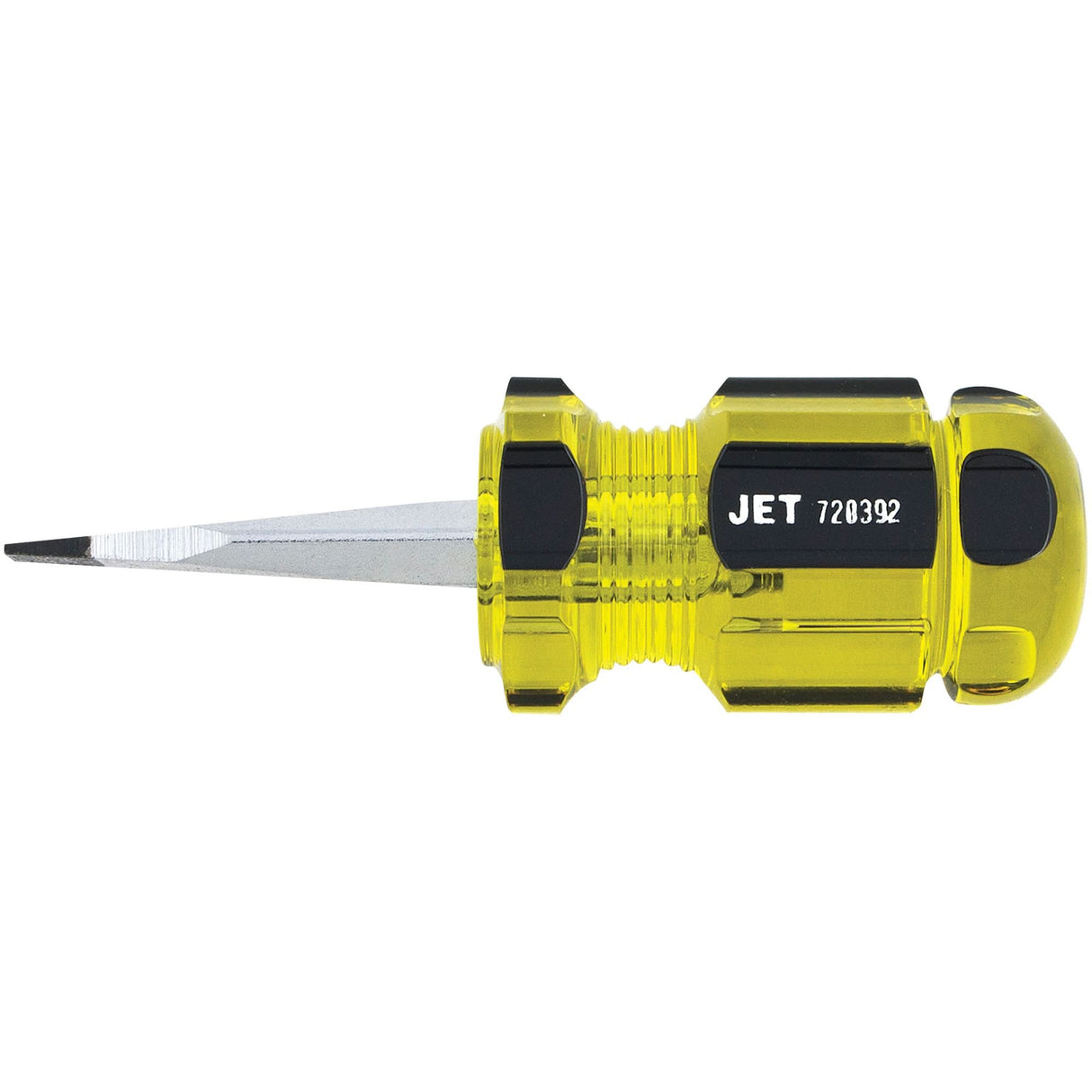Slot Jumbo Handle Screwdriver, 1-1/2", Plastic Handle