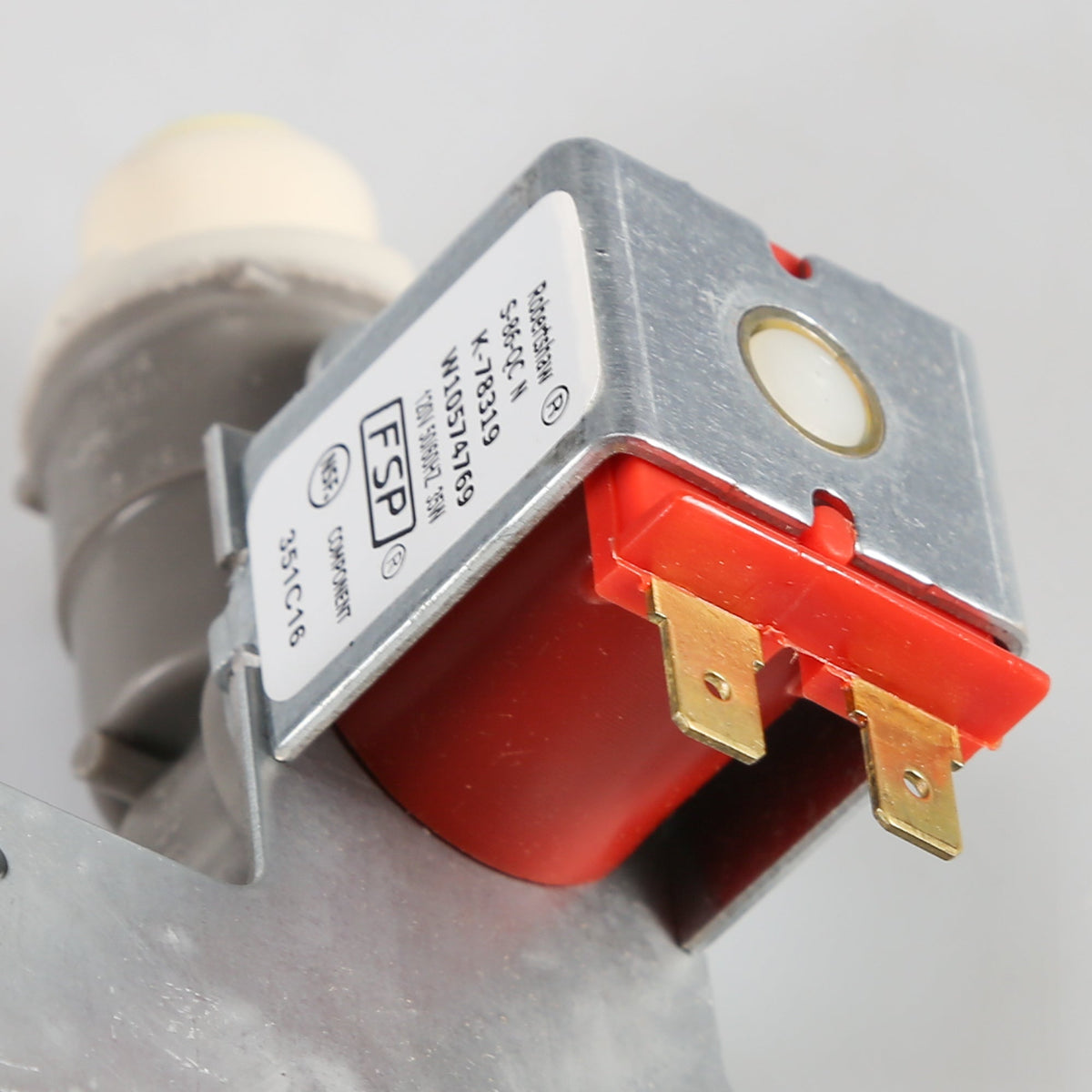Soupape d'arrivée de réfrigérateur Whirlpool, pièce W11225845