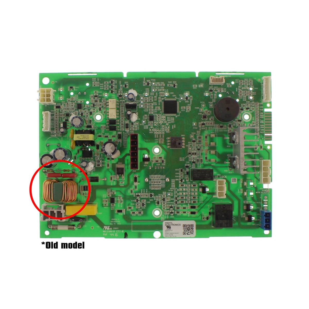 GE Washer Part WW01F01729 - TRIAC Control Component