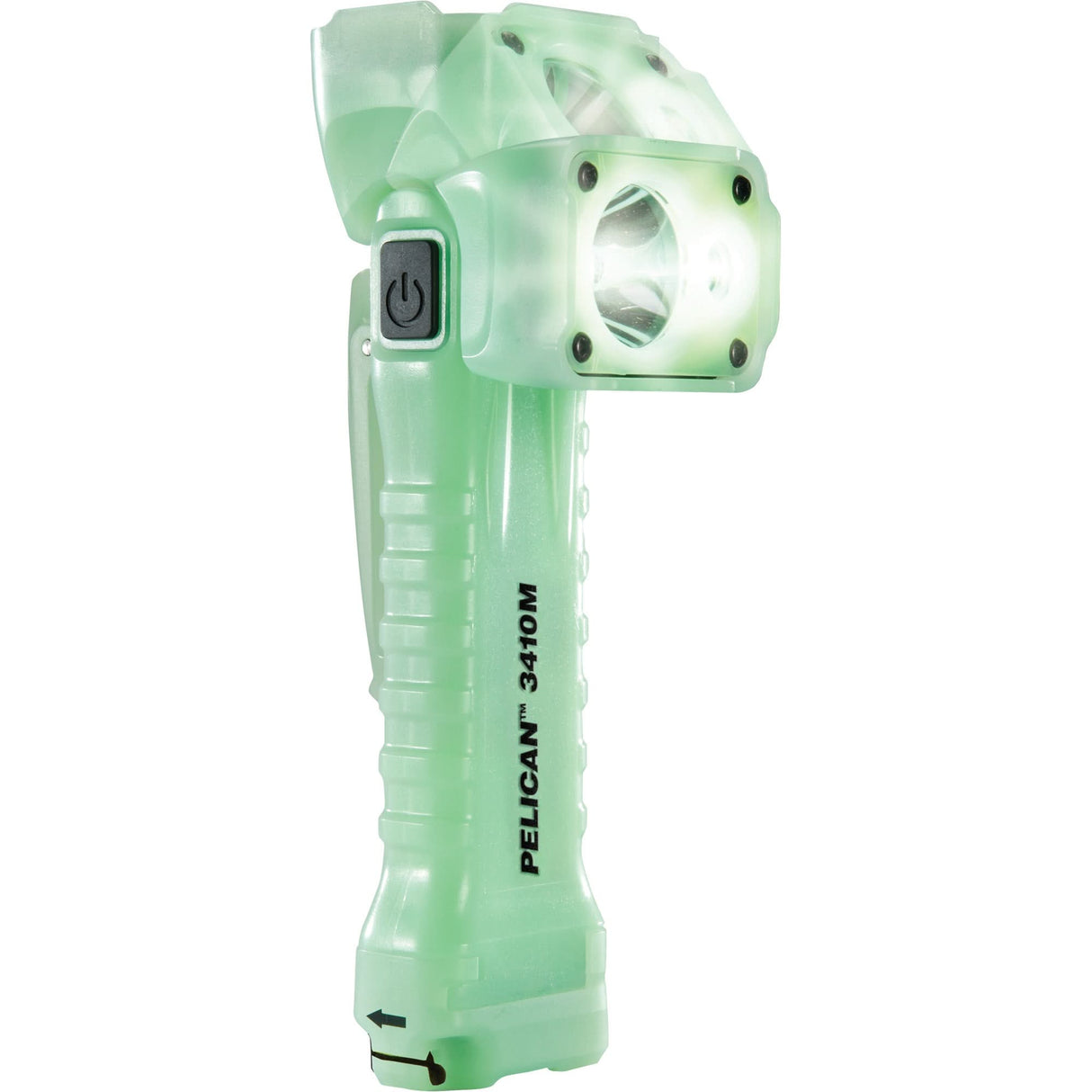 Magnetic Right Angle Flashlight, LED, 653 Lumens, AA Batteries