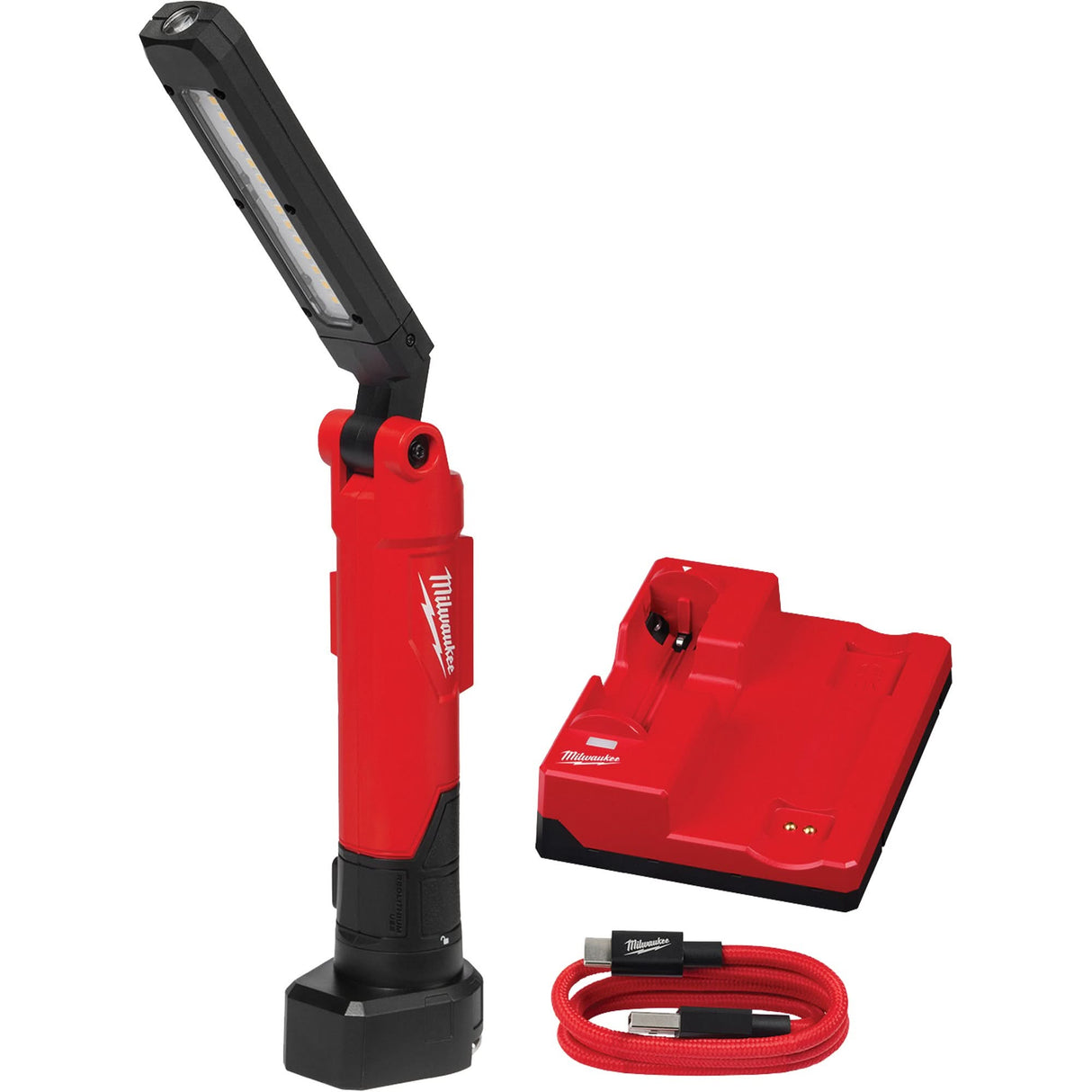 Redlithium™ USB Stick Light with Magnet & Charging Dock, Rechargeable Batteries, Plastic