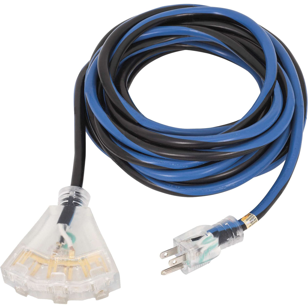 JLEC-14100 Contractor Grade Extension Cord, Indoor/Outdoor, SJTOW, 14 AWG, 13 A, 100'