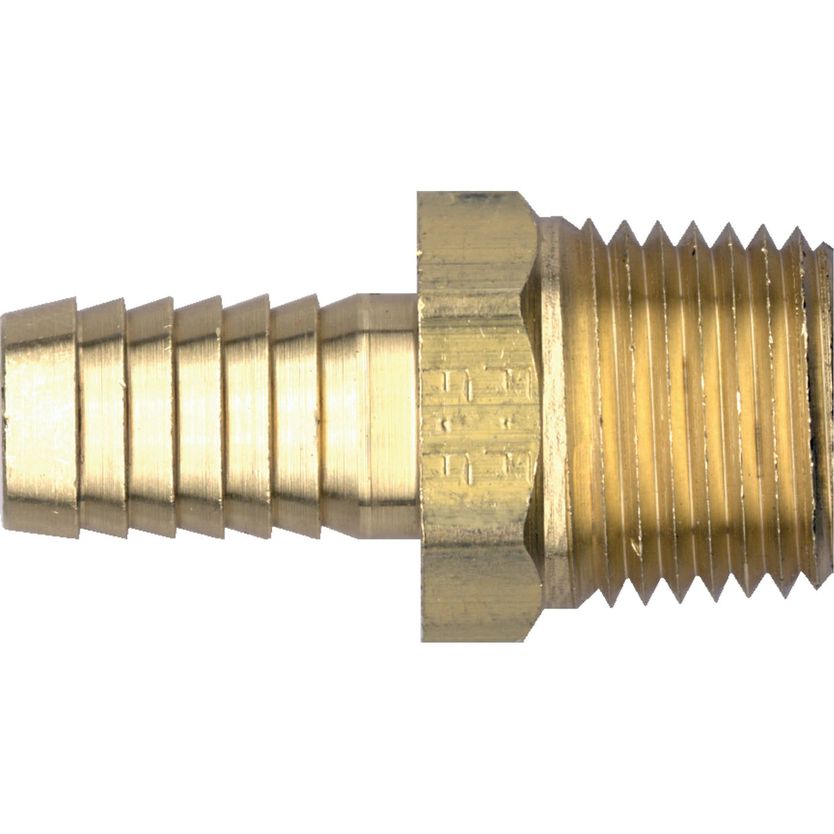 Male Pipe Hose Barb Fitting, Brass