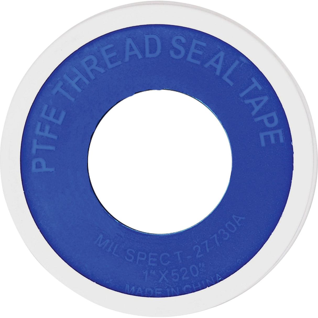 PTFE Thread Tape, 520" L x 1" W, White