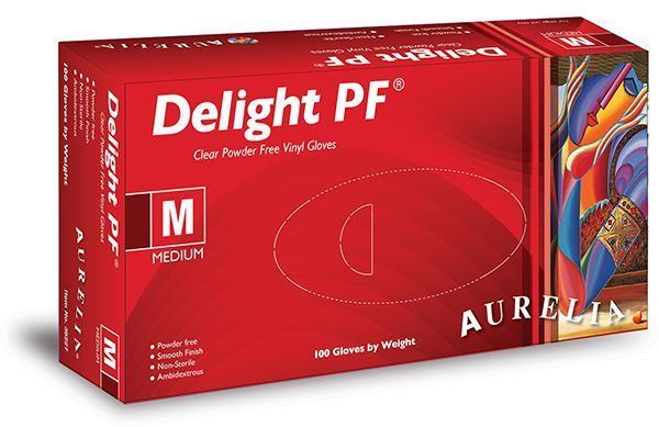 Vinyl Gloves Aurelia Delight