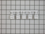 Bosch 00422169 White Dishwasher Button Set, 5 Pieces