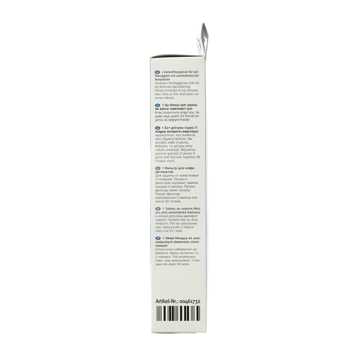 Bosch 00461732 Water Filter for Coffee Maker