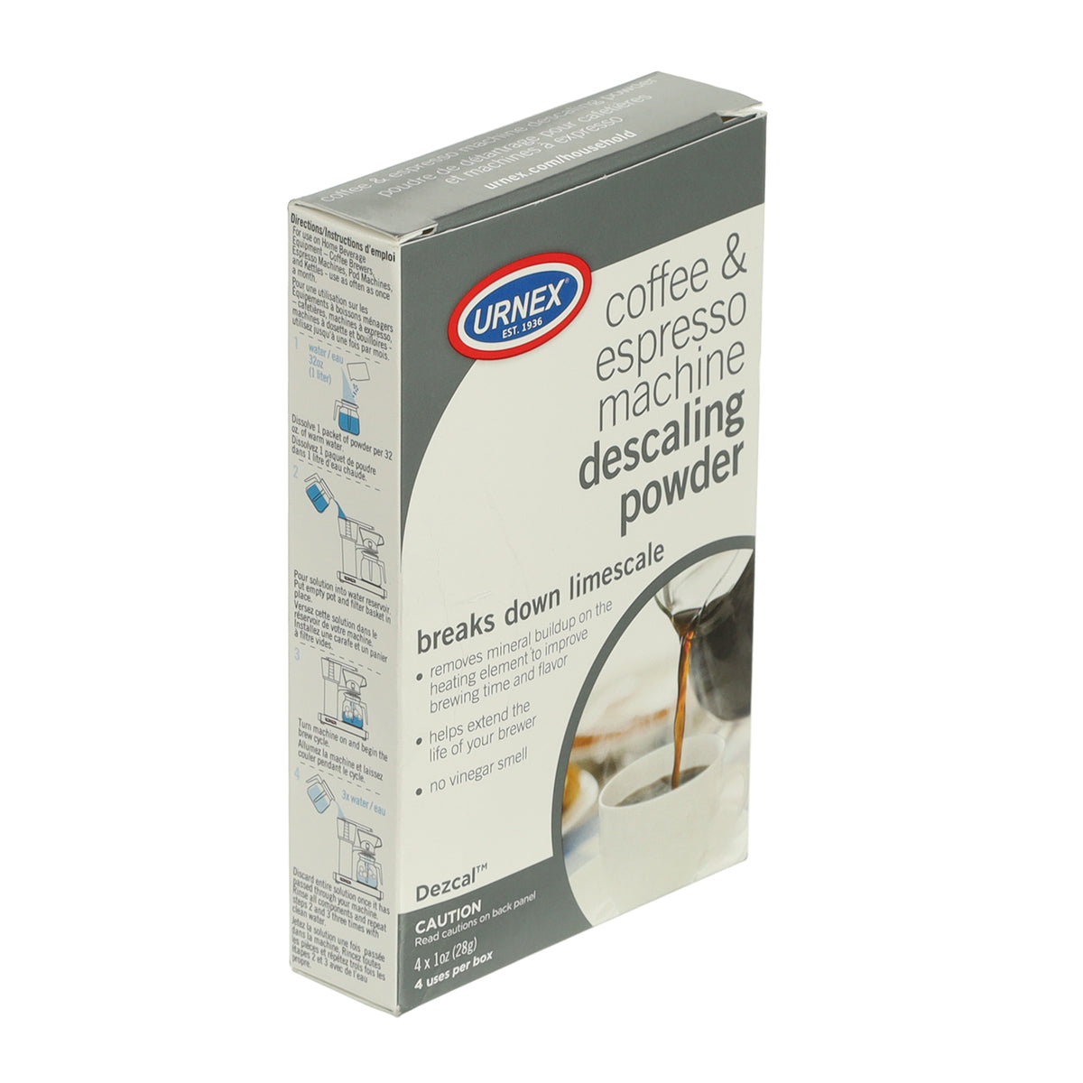 Bosch 00573828 Coffee Maker Descaler, 4 Pack Accessory