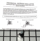 Bosch 00617877 Oven Range Fixing Kit Part