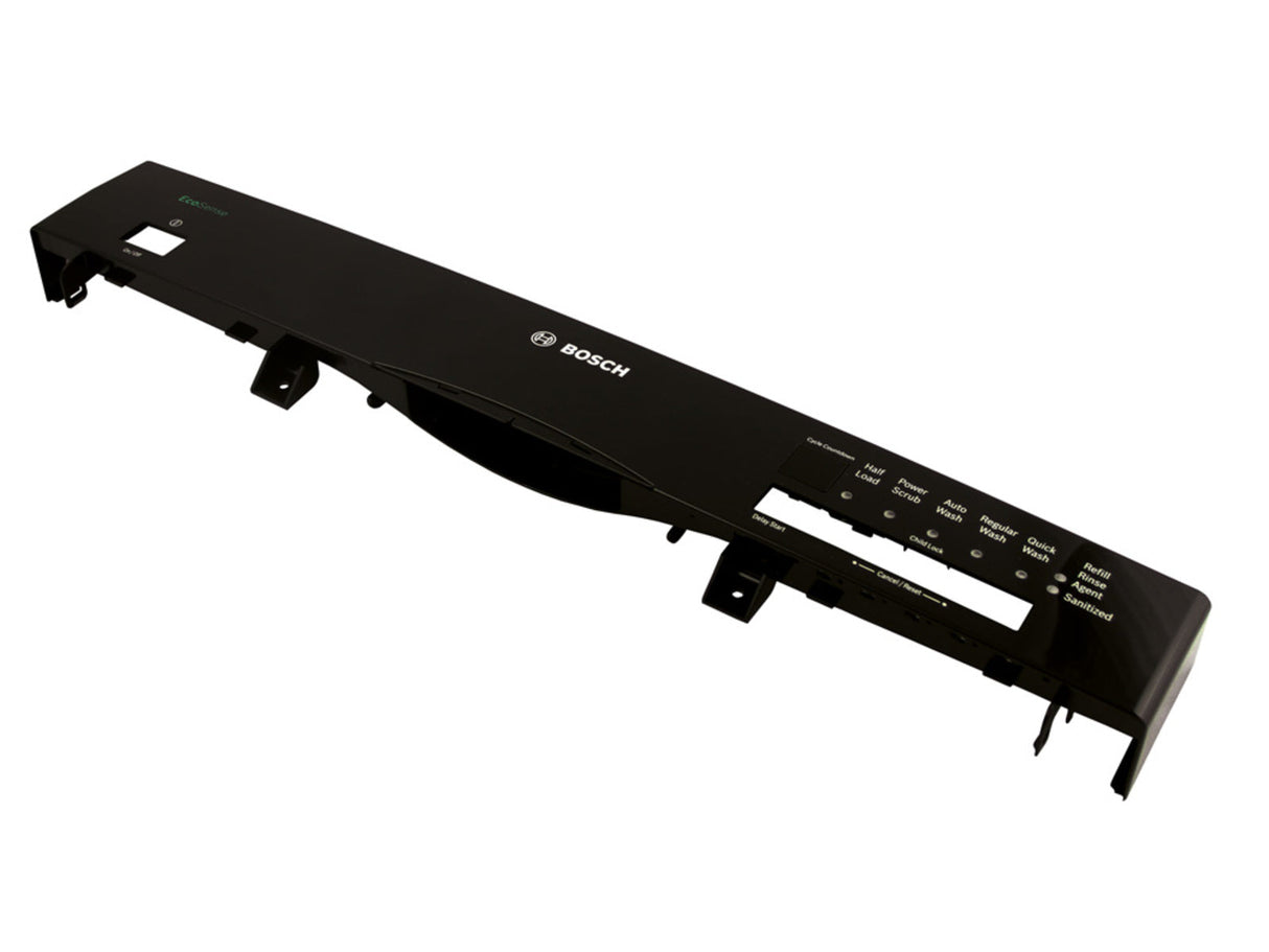 Bosch 00683957 Black Dishwasher Facia Panel Part