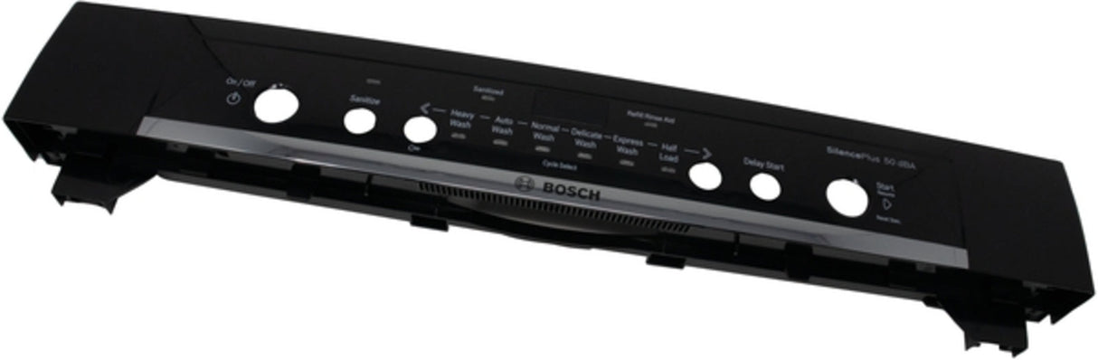 Bosch 00686801 Dishwasher Facia Panel Part - Black