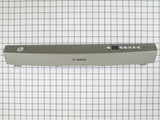 Bosch 00686977 Dishwasher Control Panel Facia Part -Silver