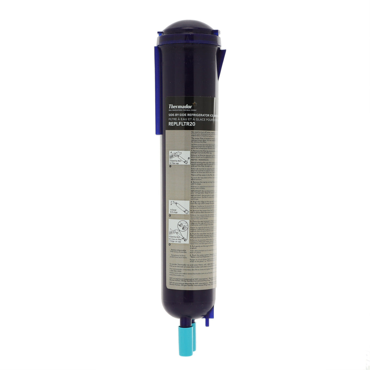 Bosch 00750673 Refrigerator Water Filter, REPLFLTR20 Model