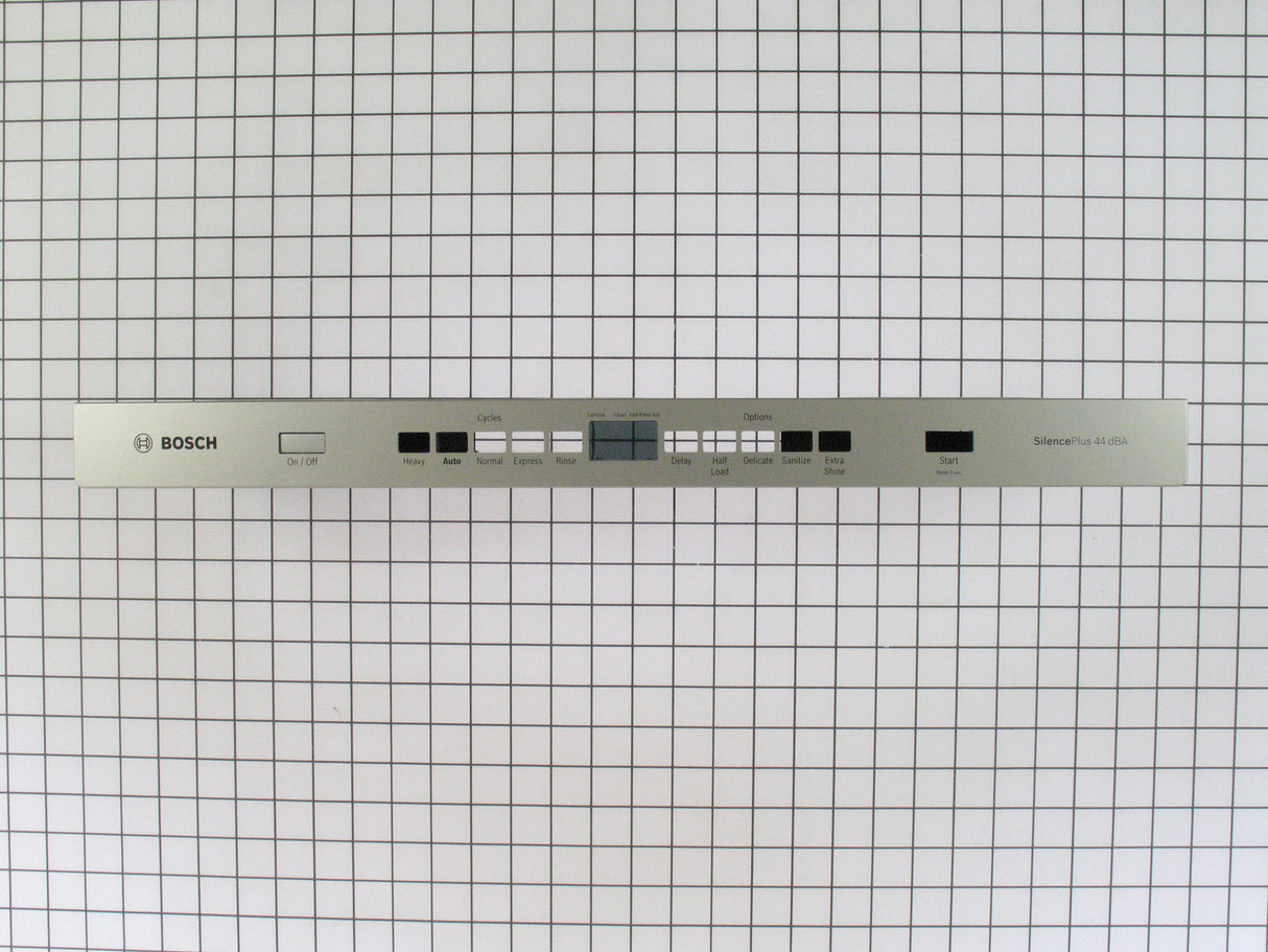Bosch 00770199 Dishwasher Front Panel Replacement Part
