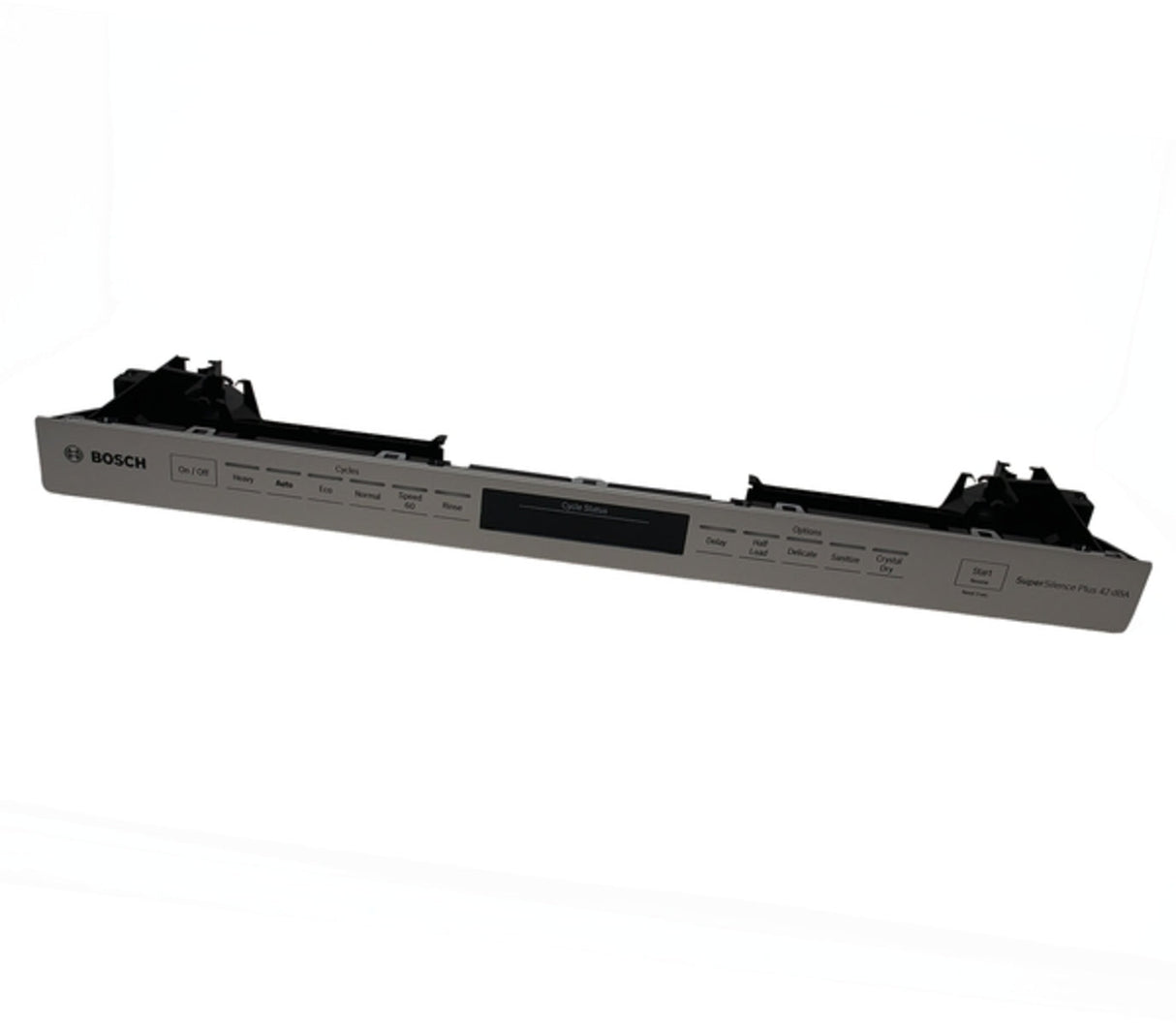 Bosch Dishwasher Facia Panel Part 00778941 -Silver