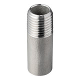 1/2" x 3" Nipple (TOE x POE) NPT Welded Sch 40S - SS 316/316L