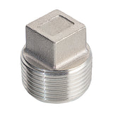 Square Plug NPT #150 - Stainless Steel 304
