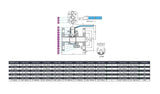 Flanged Ball Valve 150# 2 Piece Stainless Steel 316