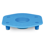 1-1/4" SAE Full Face Flange Protector - Polyethylene (Blue)