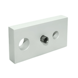 1.5" X 3.0" Floor Anchoring Base Plate | 15 Series Aluminum