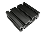 1.5" x 4.5" T-Slotted Aluminum Extrusion Black Smooth