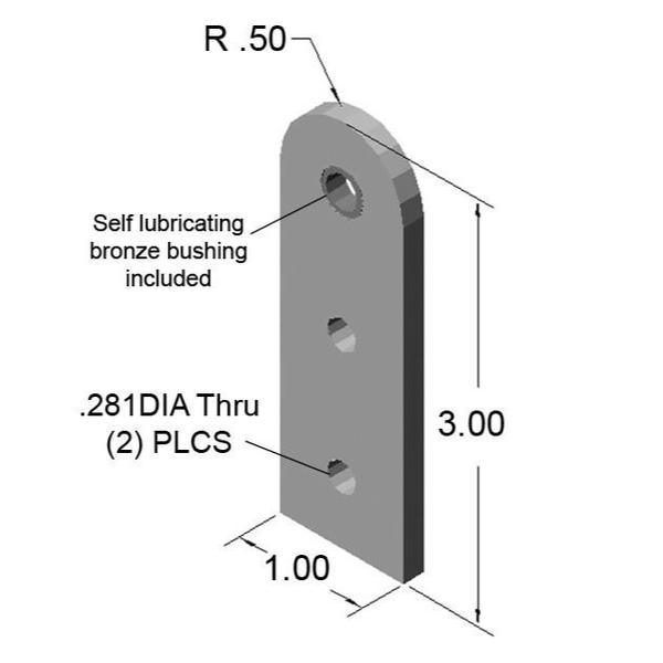 10 Series Straight Dynamic Pivot Arm