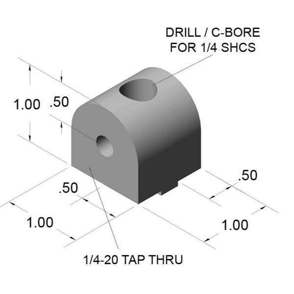 10 Series 0 Degree Static Pivot Nub