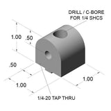 10 Series 90 Degree Static Pivot Nub