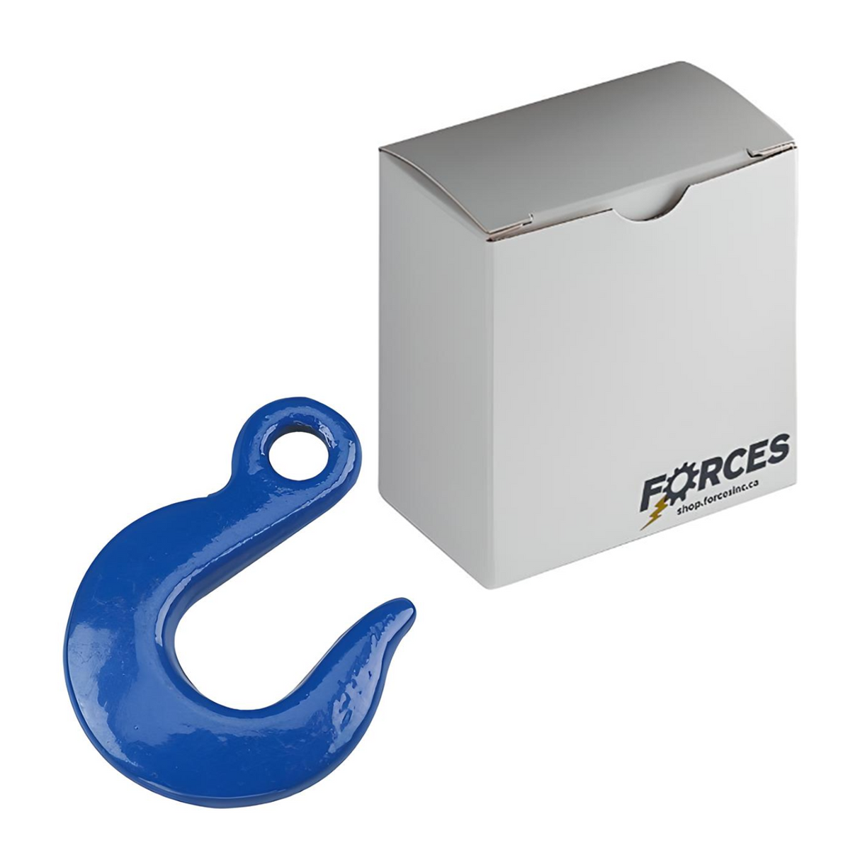 1/4" Eye Slip Hook (2600 lbs) - Steel Blue